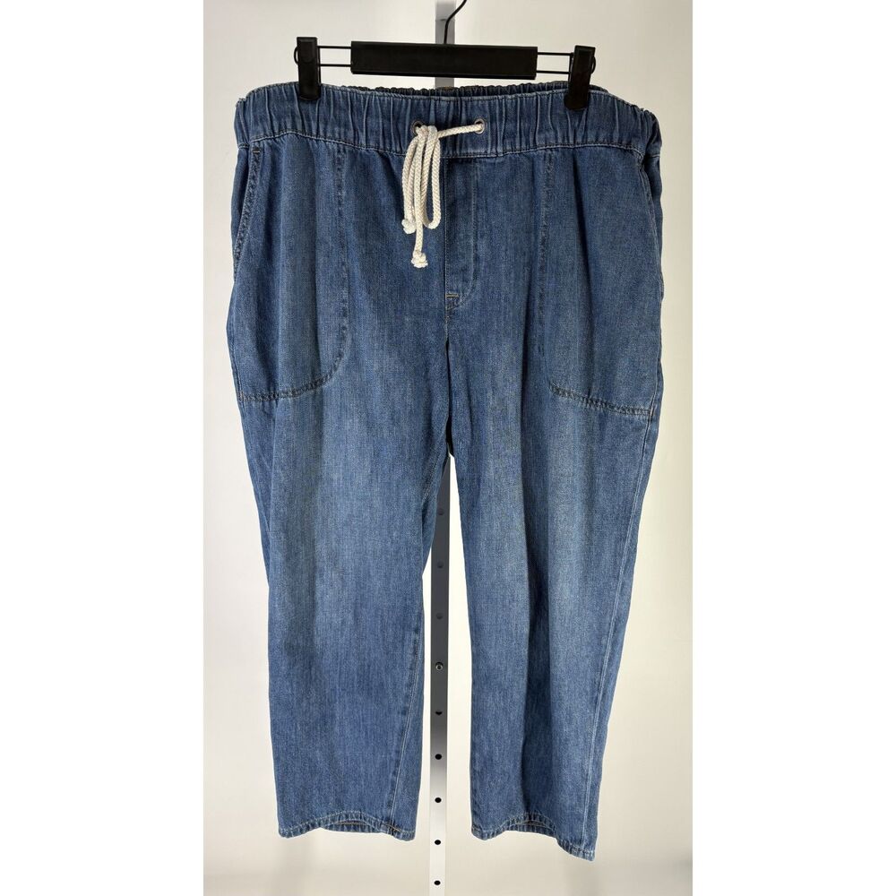 J.Crew Factory Denim Drawstring Pants